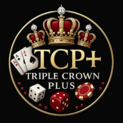 TripleCrownPlus mobile app banner with download options for Android and iOS